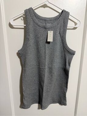 NWT Maurices Ribbed Tank Top in Heather Gray